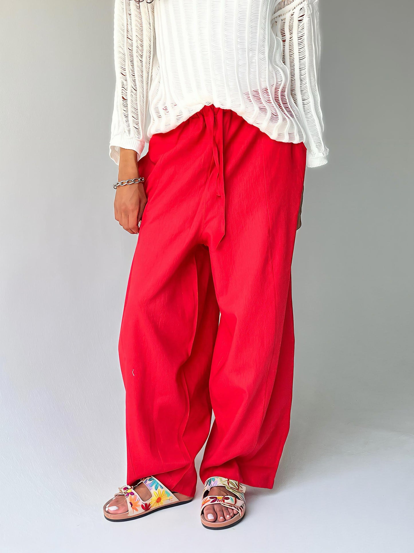 Linen Set-Red