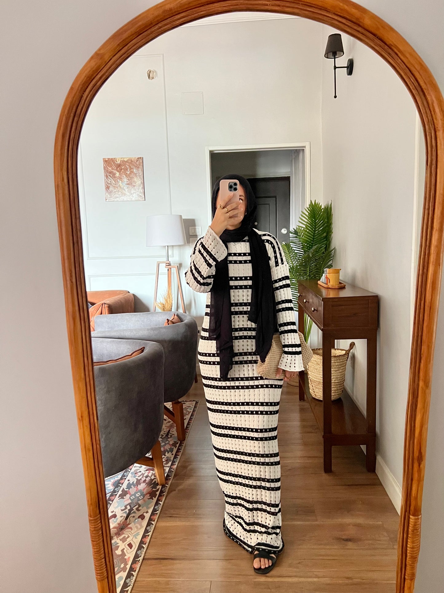 Knit Dress-black