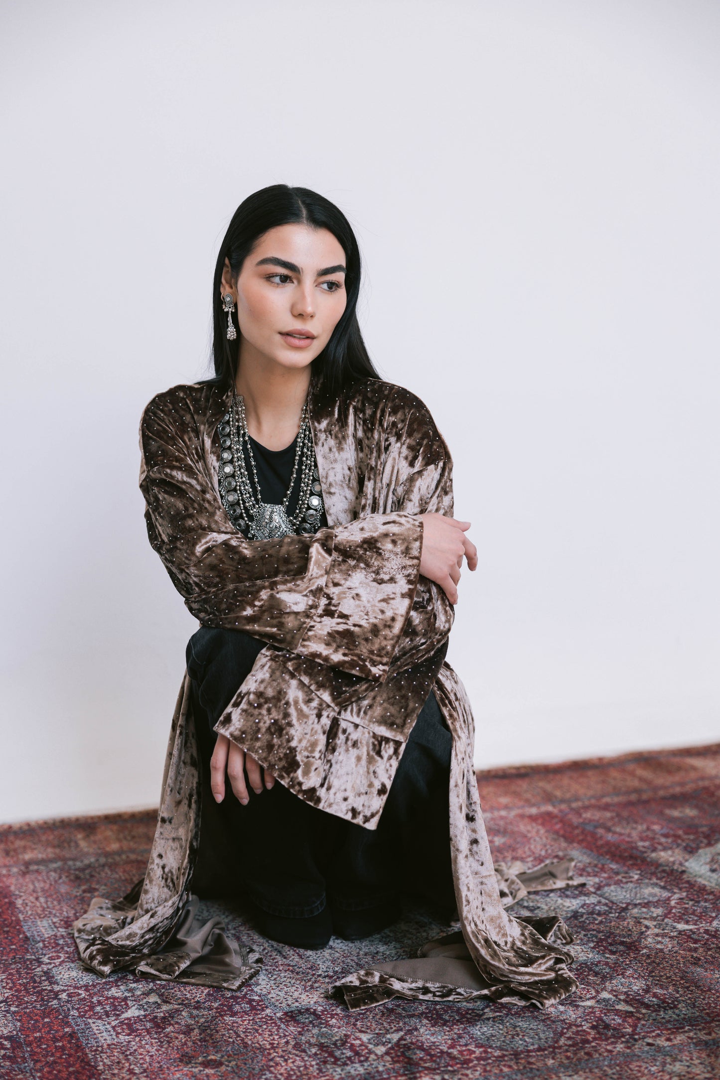 Ramdan moonlight Kimono-beige