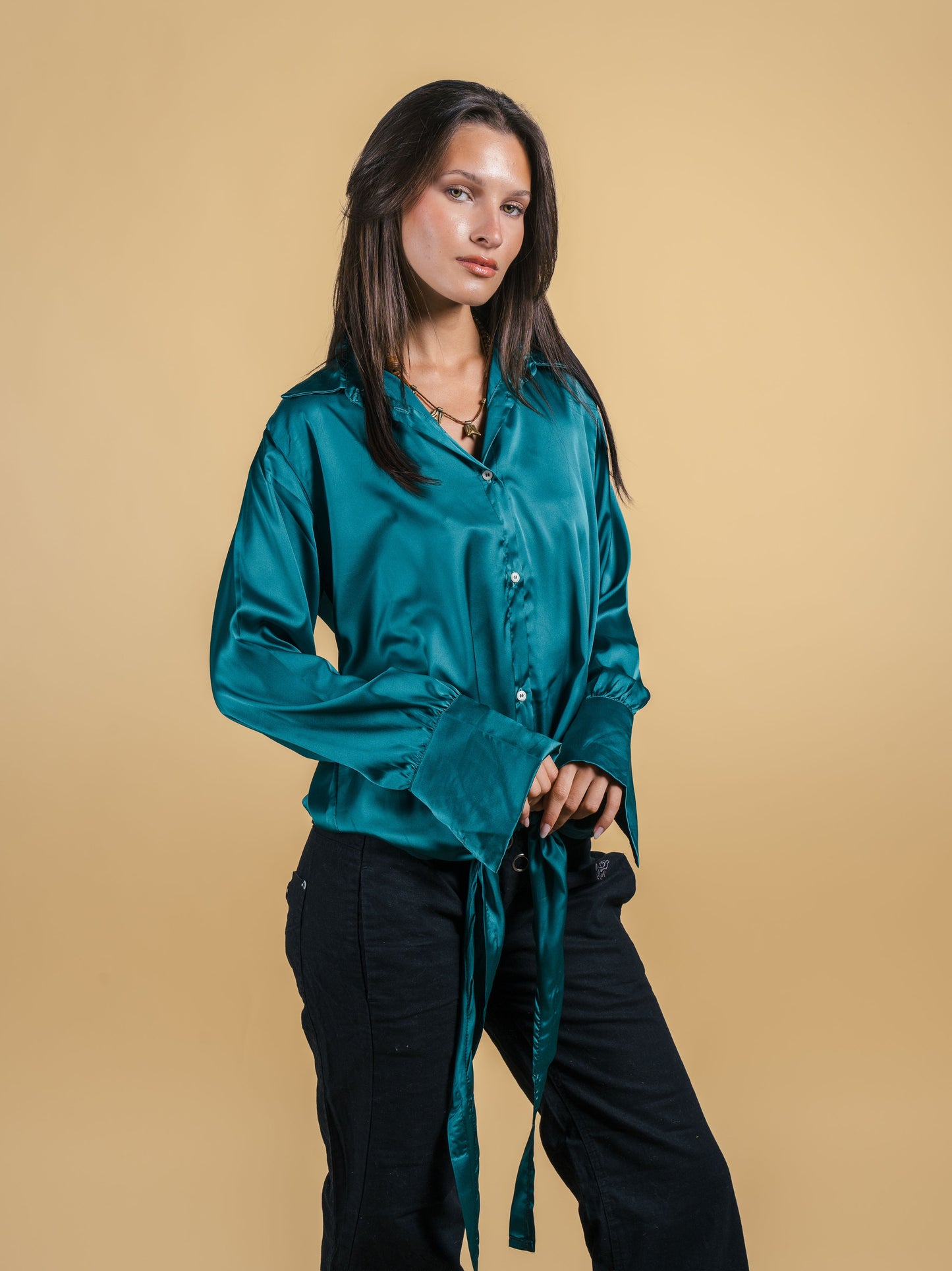 Wrap satin