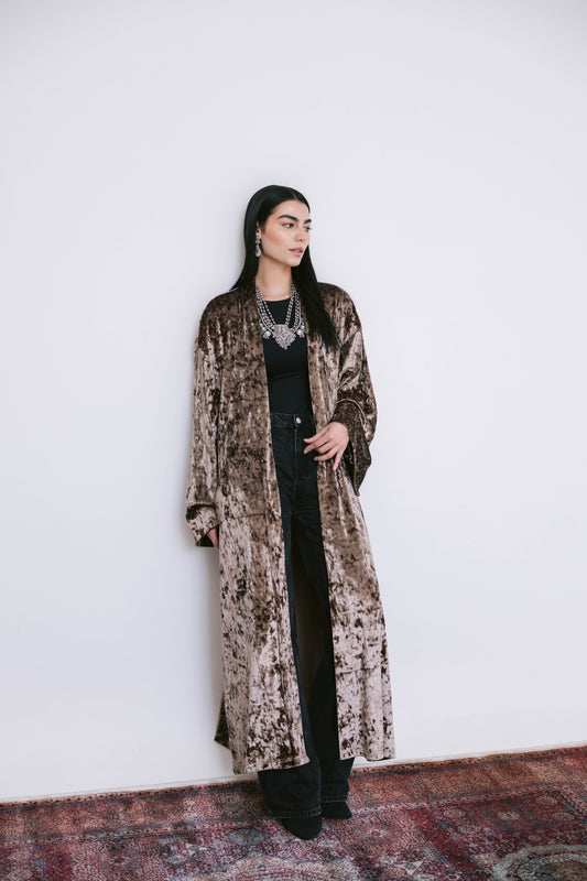 Ramdan moonlight Kimono-beige