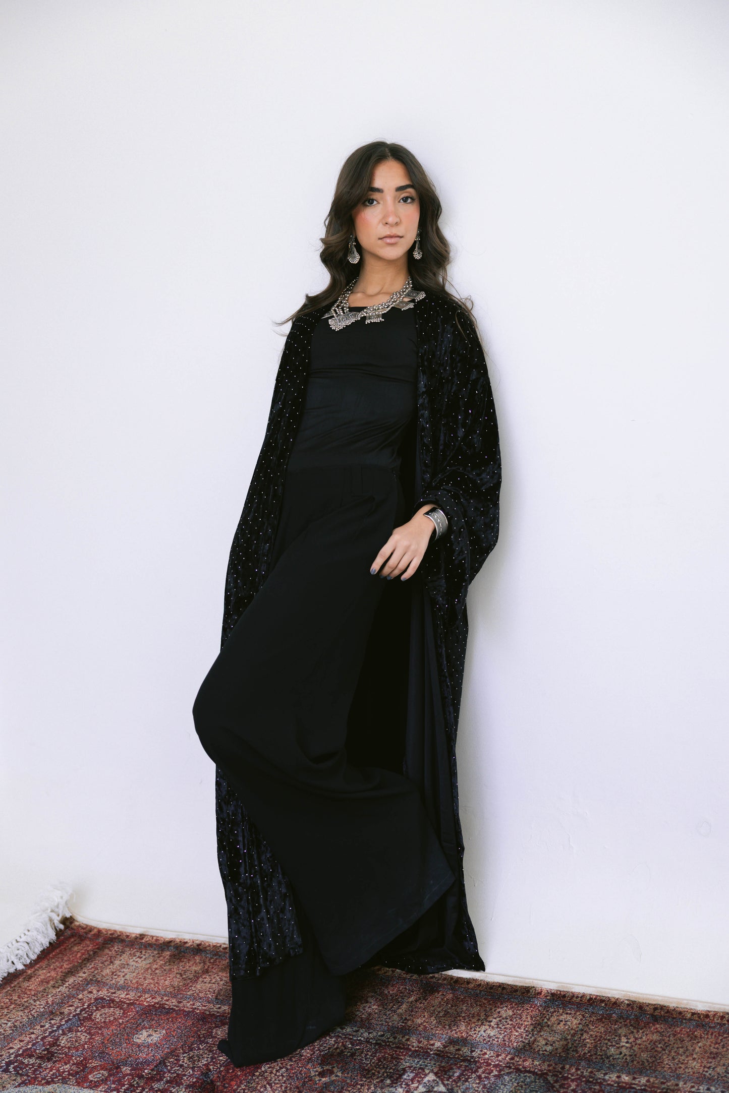 Ramdan moonlight Kimono-black