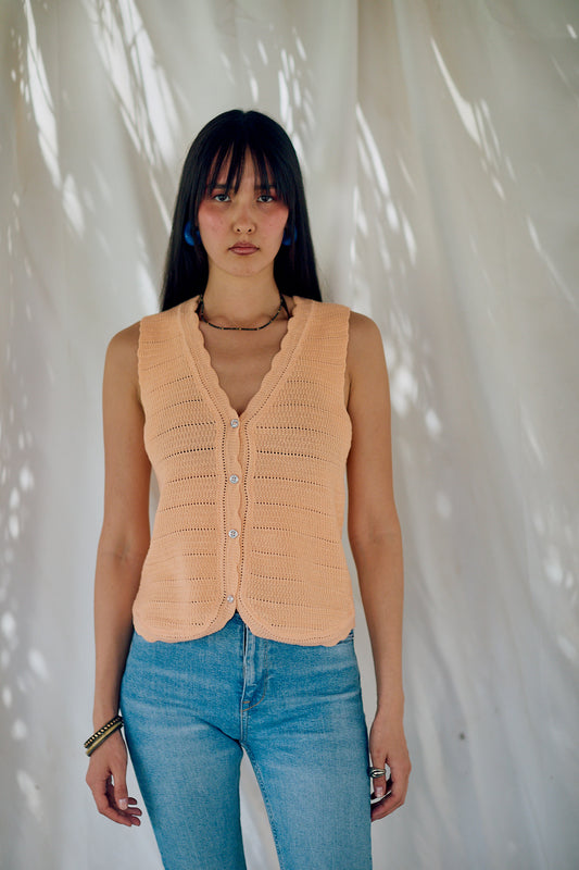 Knitted gilet - Simon