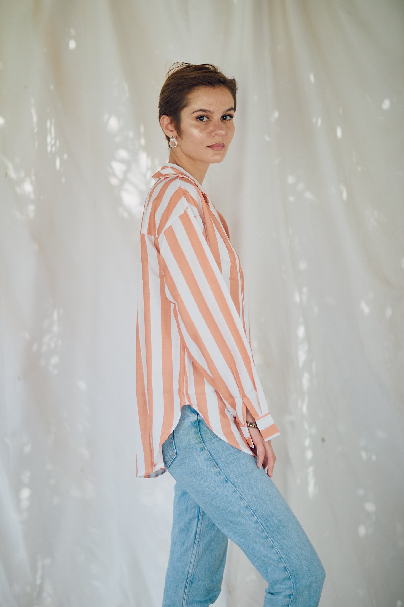 Wide Striped Shirt