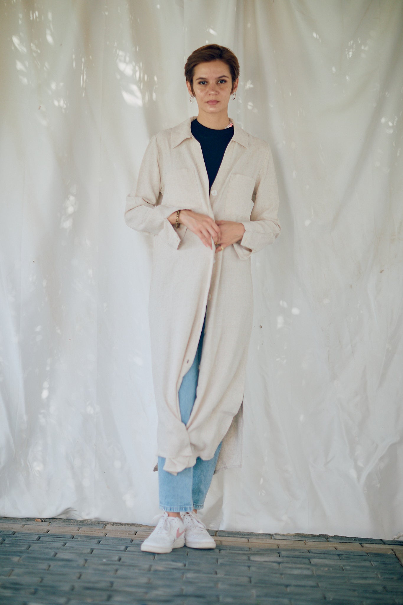 Linen Tunic - Begie