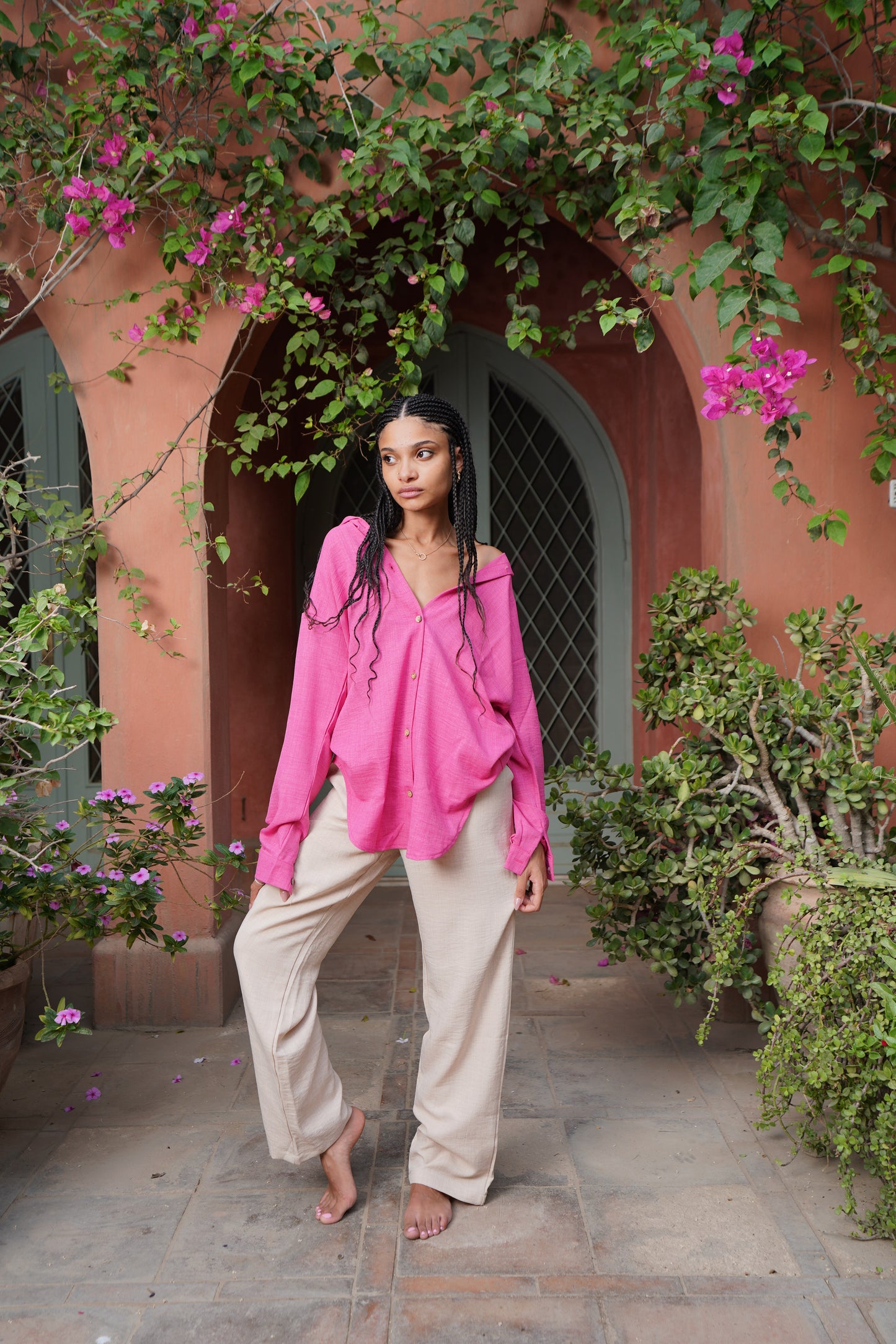 Beige pants