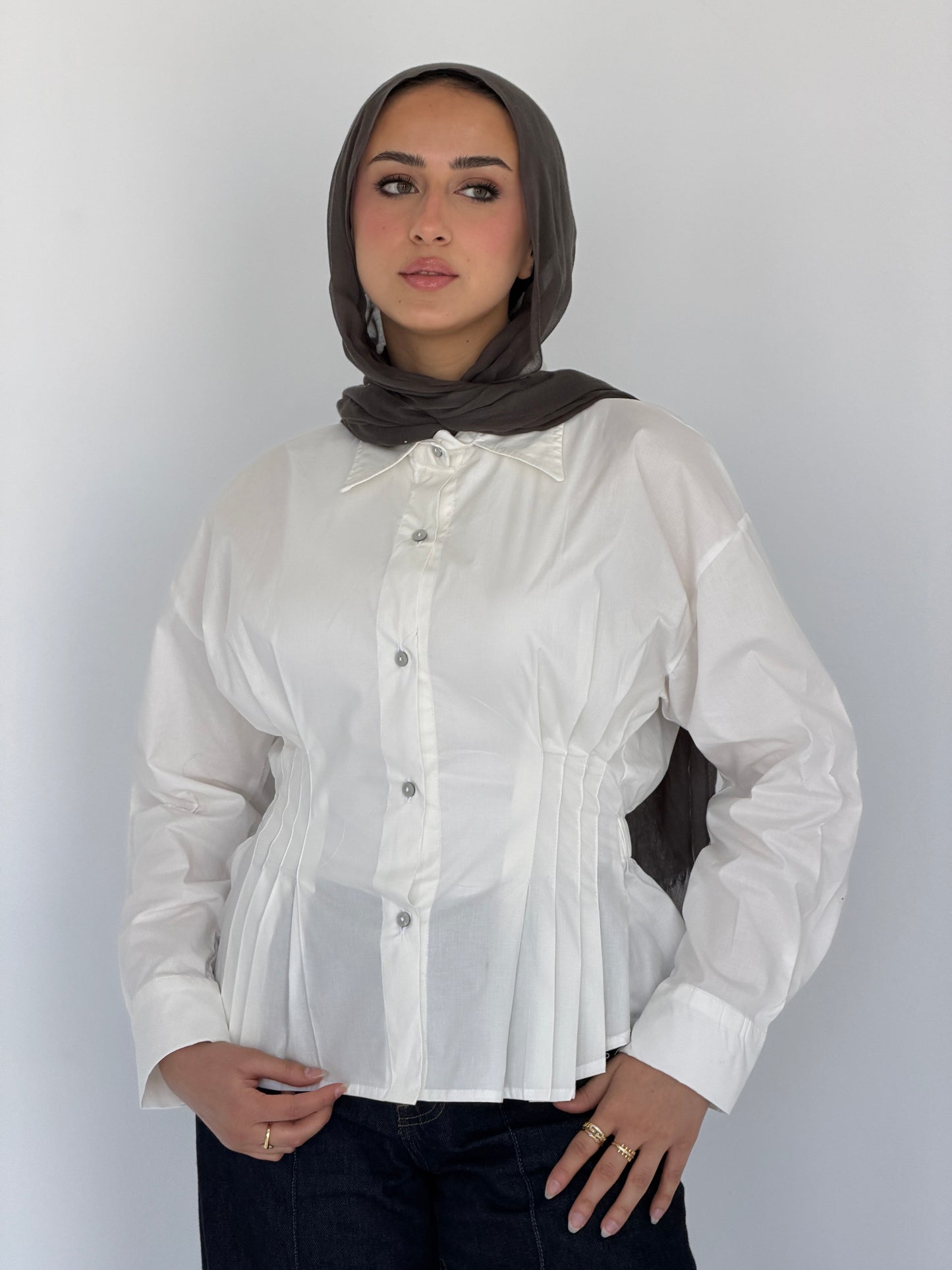 Corset chemise-White