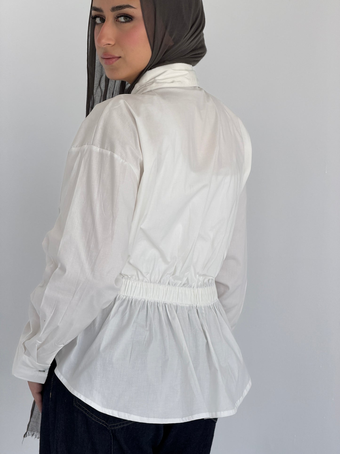 Corset chemise-White
