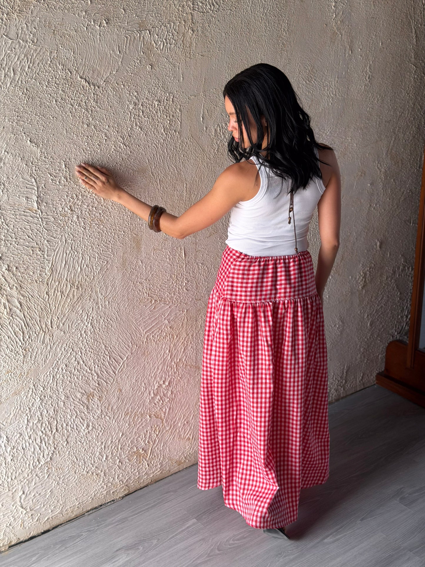Gingham Skirt