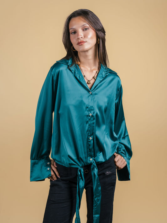 Wrap satin