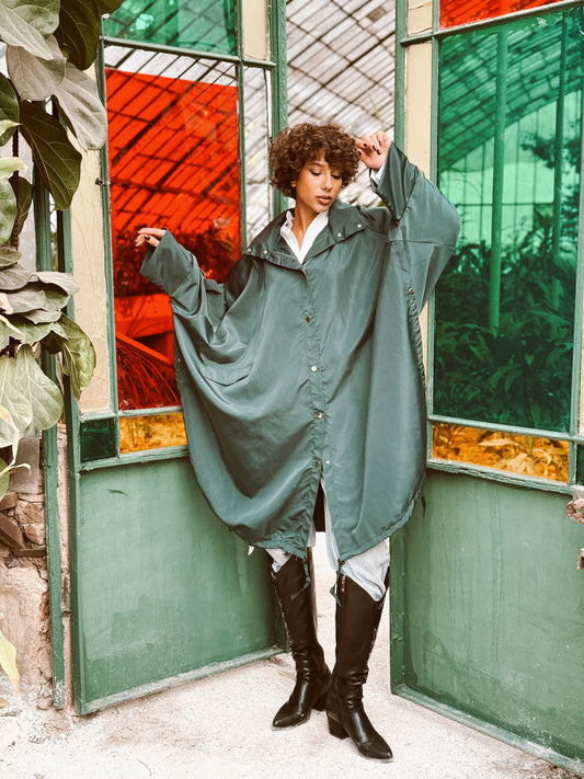 Waterproof cape- Olive