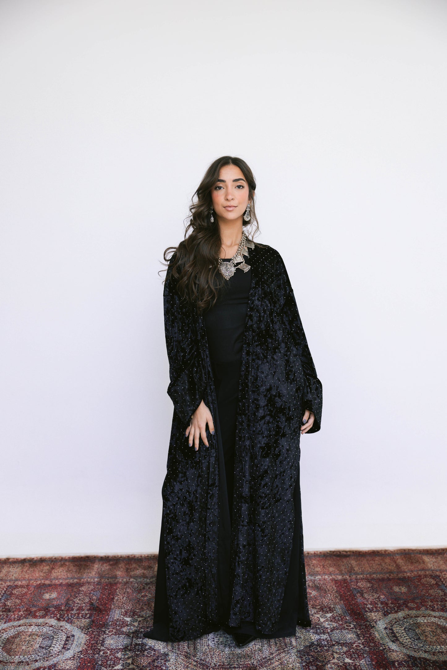 Ramdan moonlight Kimono-black