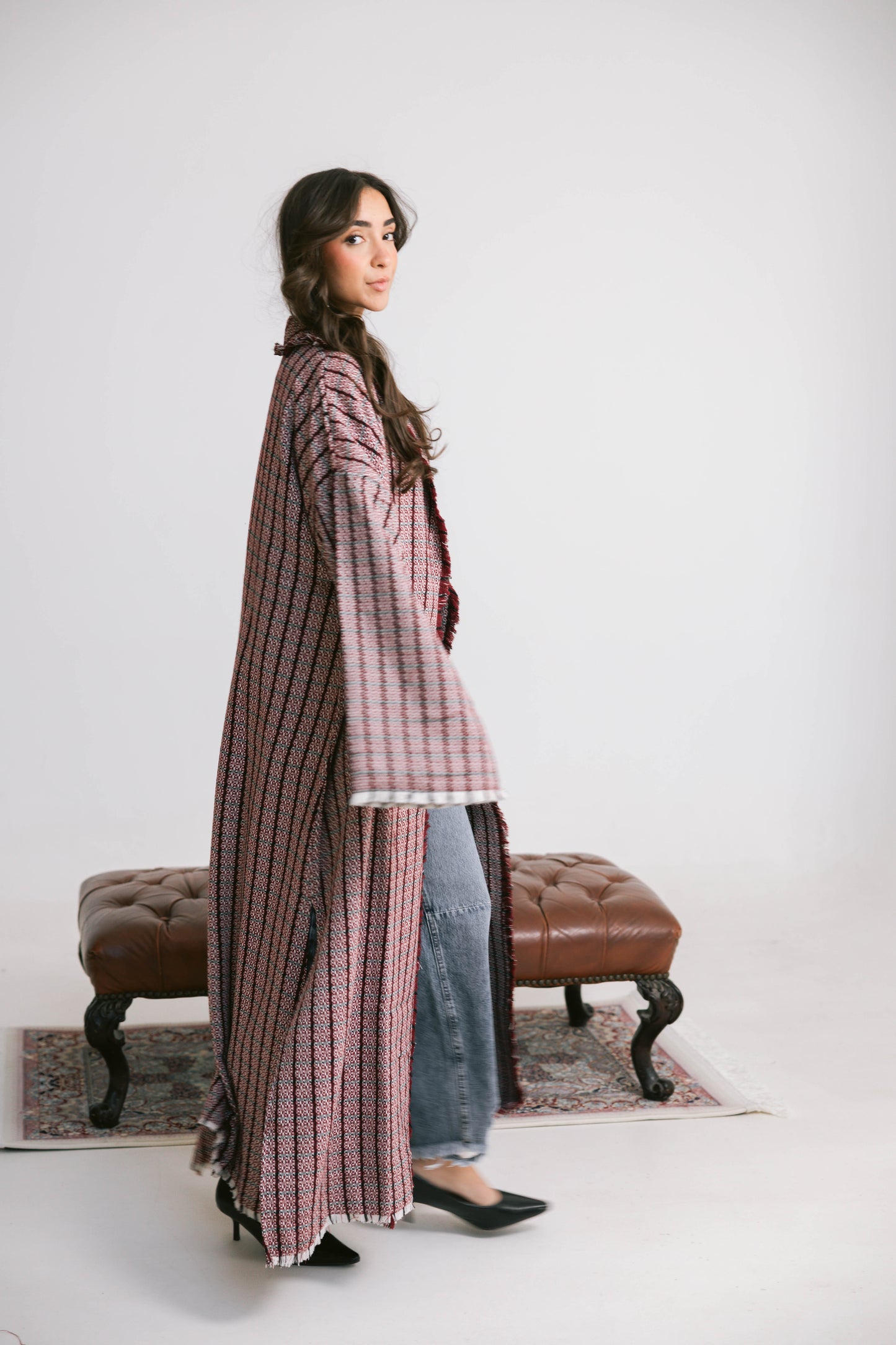 Ramdan Kaftan-Maroon