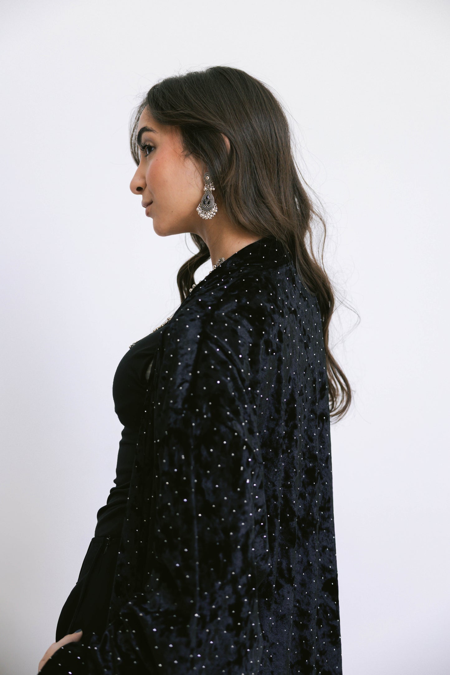 Ramdan moonlight Kimono-black