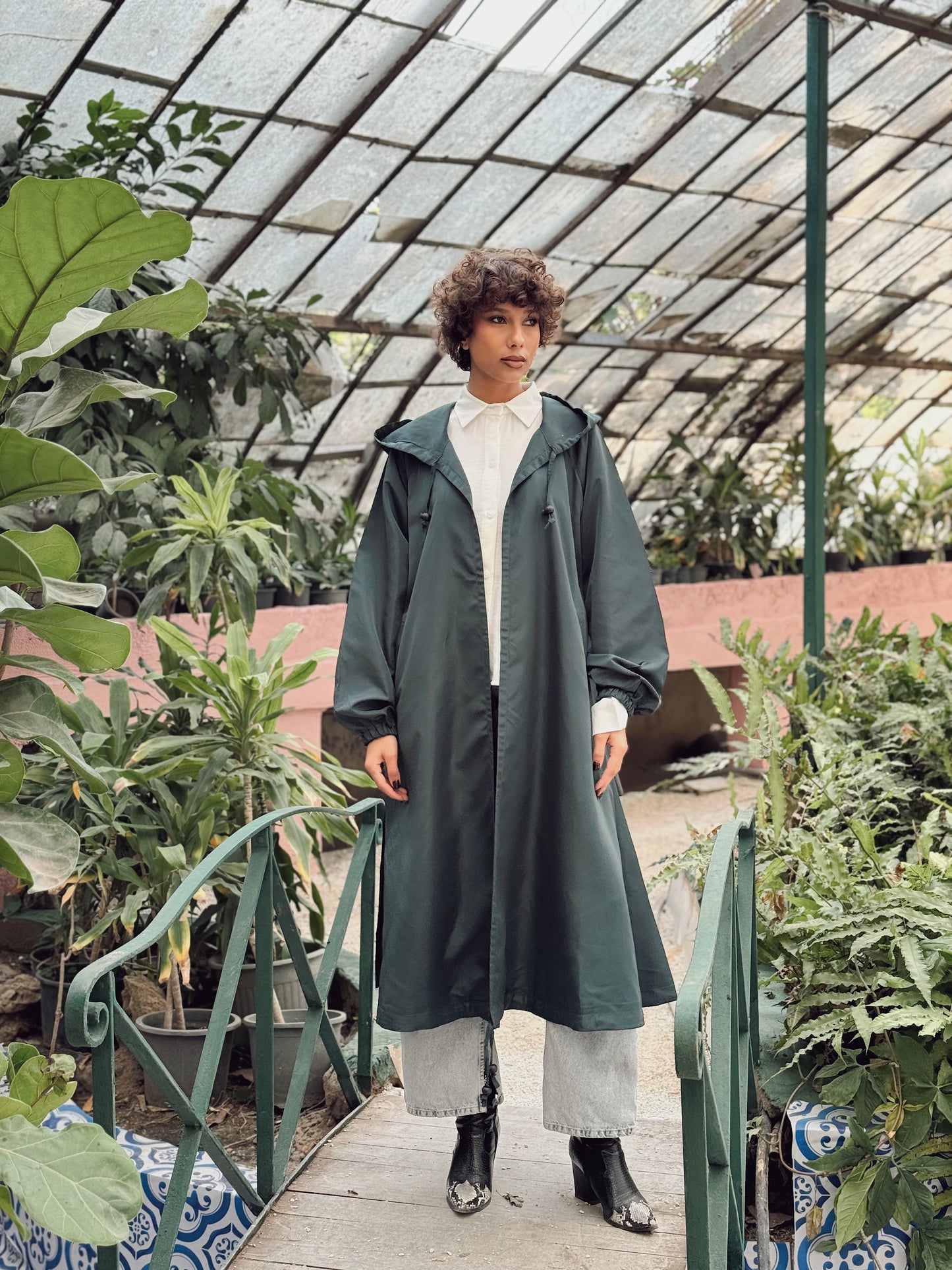 Waterproof coat- Olive