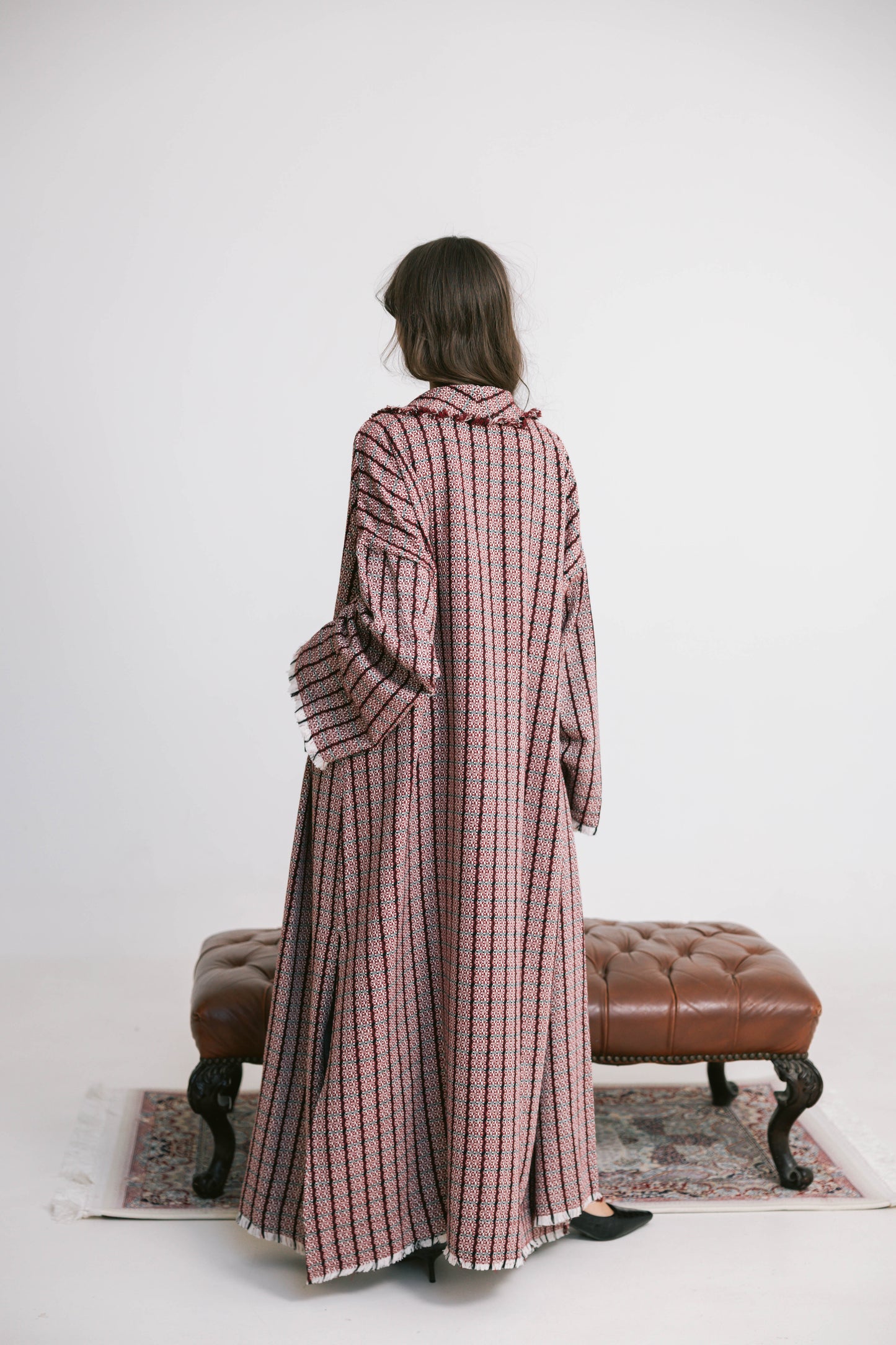 Ramdan Kaftan-Maroon