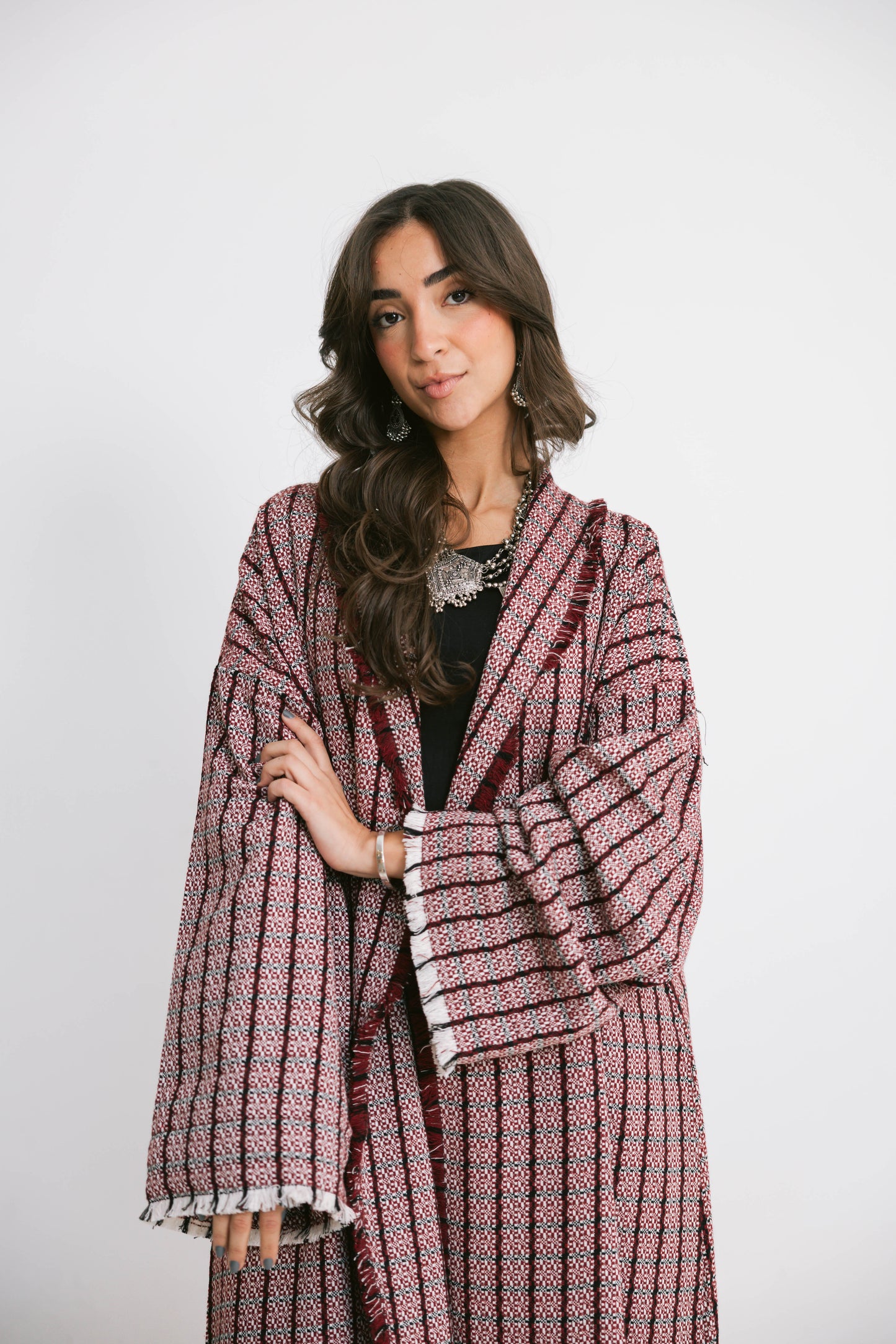 Ramdan Kaftan-Maroon