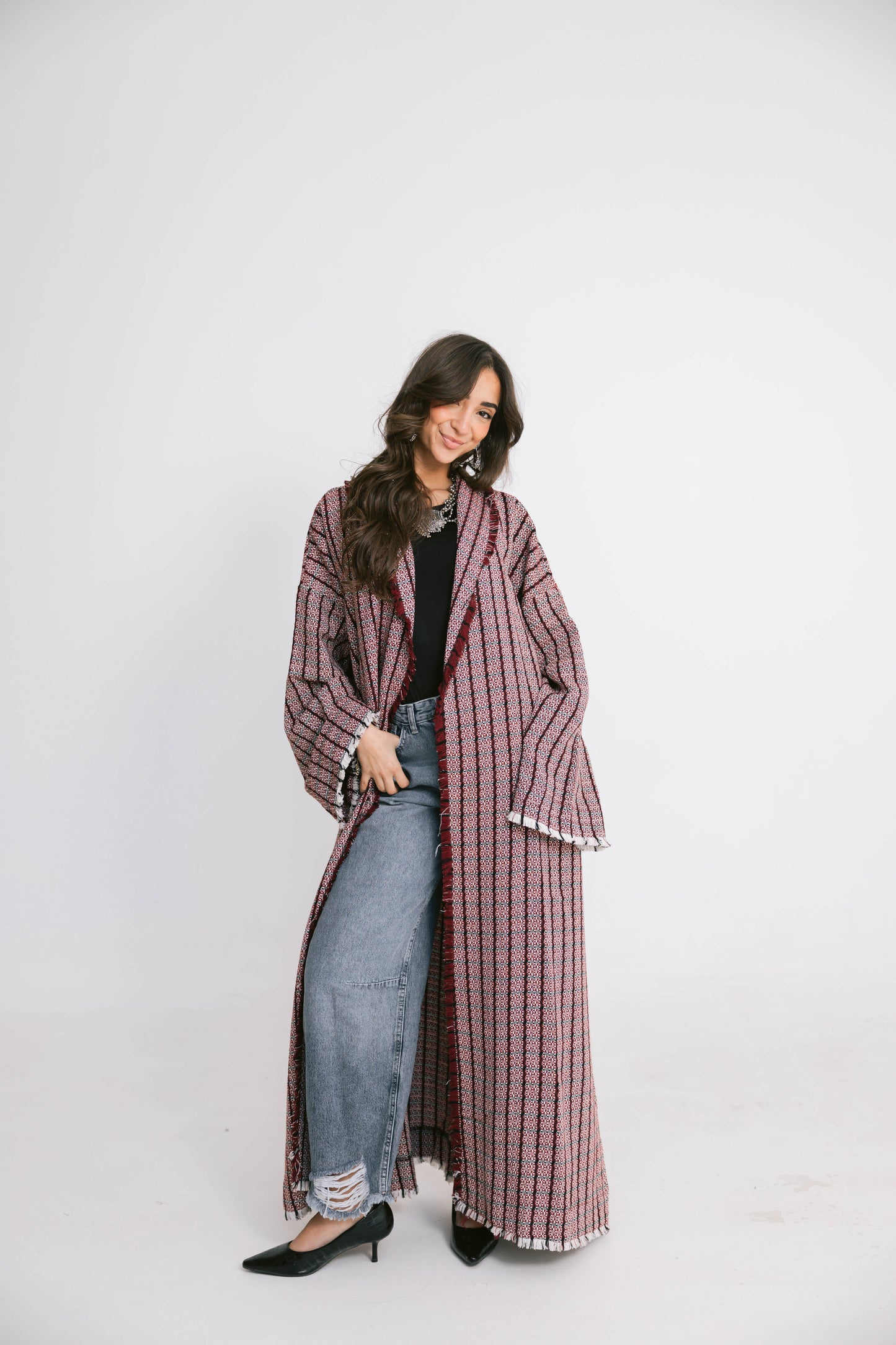 Ramdan Kaftan-Maroon