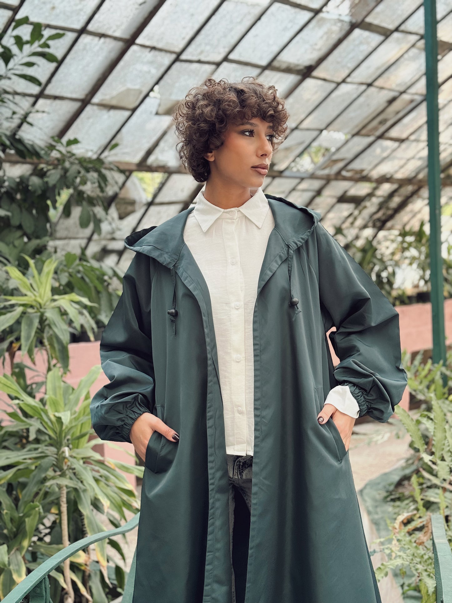 Waterproof coat- Olive