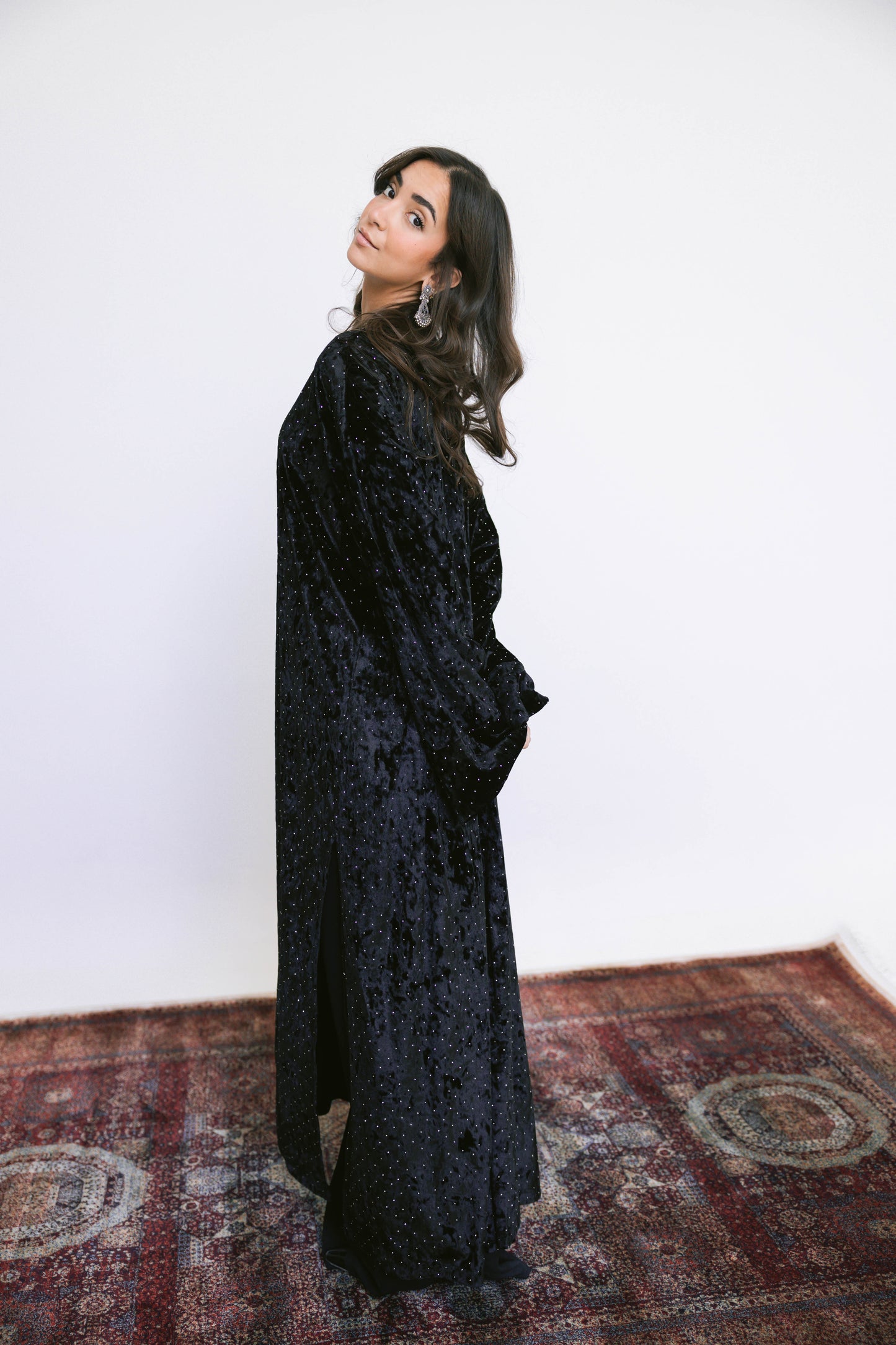 Ramdan moonlight Kimono-black