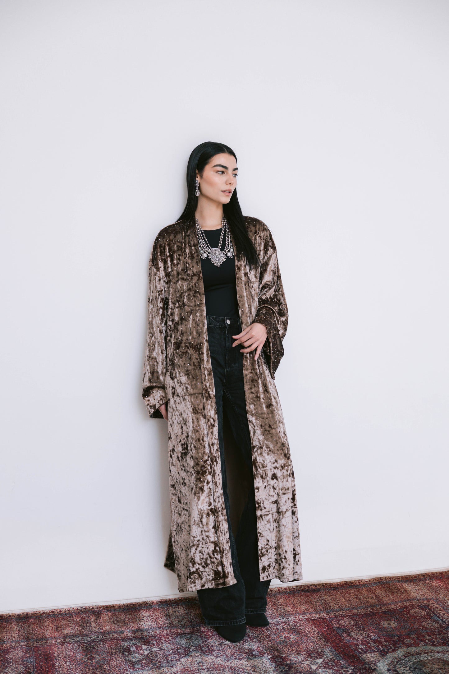 Ramdan moonlight Kimono-beige